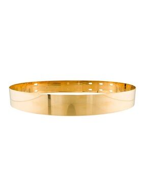 Safiyaa Gold Metal Waist Belt